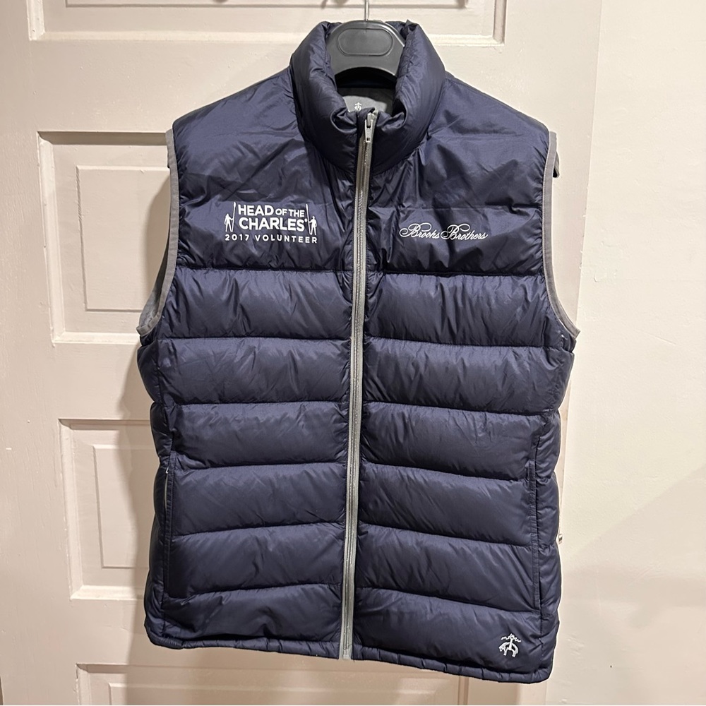Brooks Brother Head of The Charles 2017 volunteer down vest